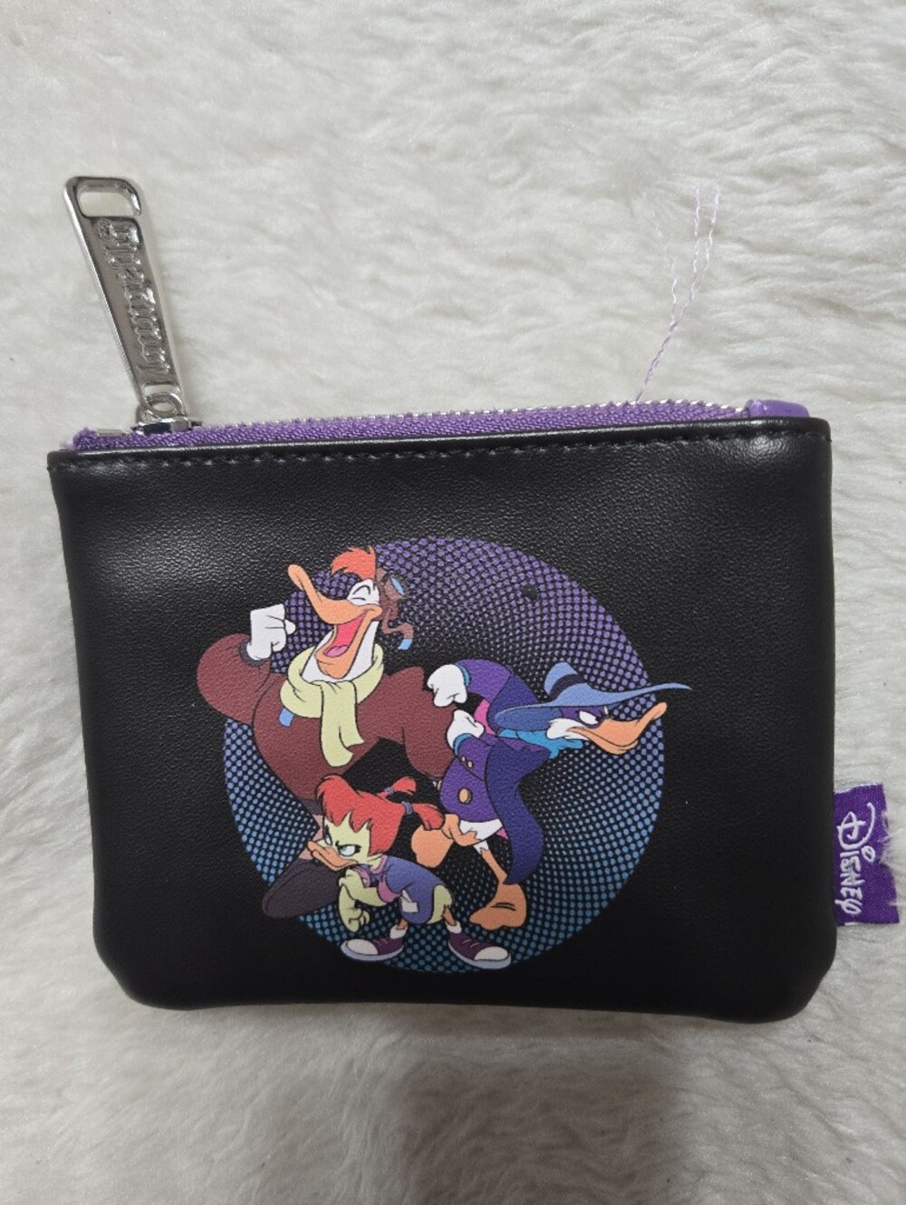 Disney Loungefly Darkwing Duck Characters Coin Purse